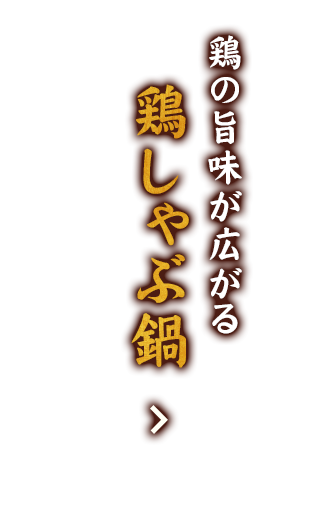 鶏しゃぶ鍋